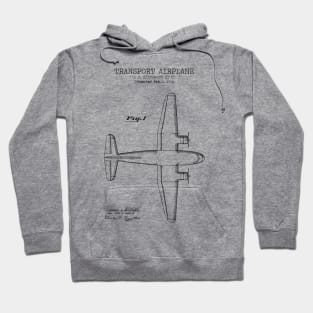 TRANSPORT AIRPLANE patent Hoodie